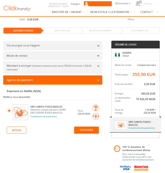 Payment process