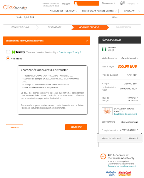 Payment process
